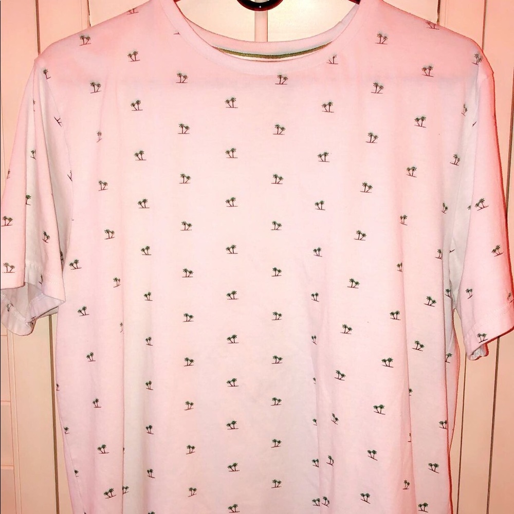 White palm tree shirt